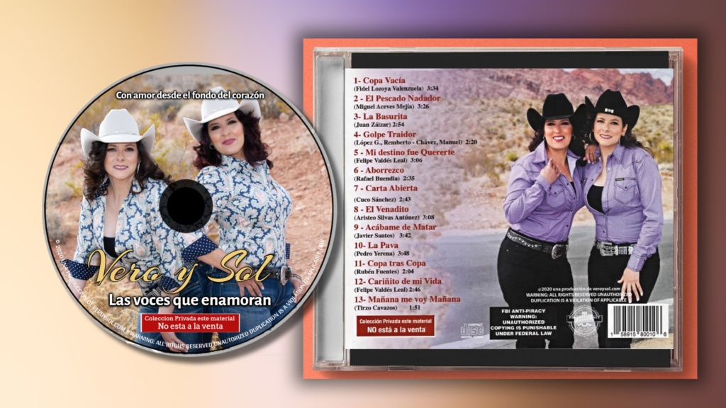 Vero y Sol las voces que enamoran CD